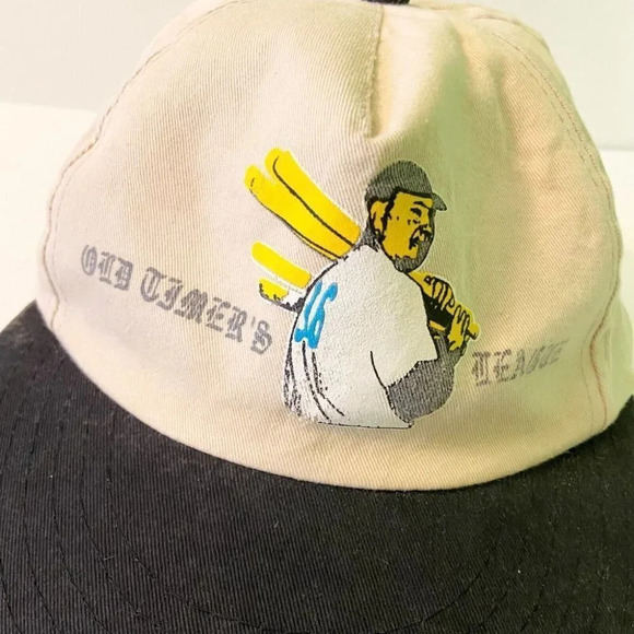 Vintage Kids Cap Old Timers League Baseball Hat Adjustable - Picture 3 of 12